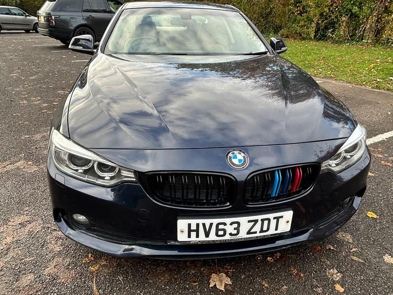 Begagnad BMW 420 Comfort Edition 184 HK (135 kW) 2013 Blå Sportkupé