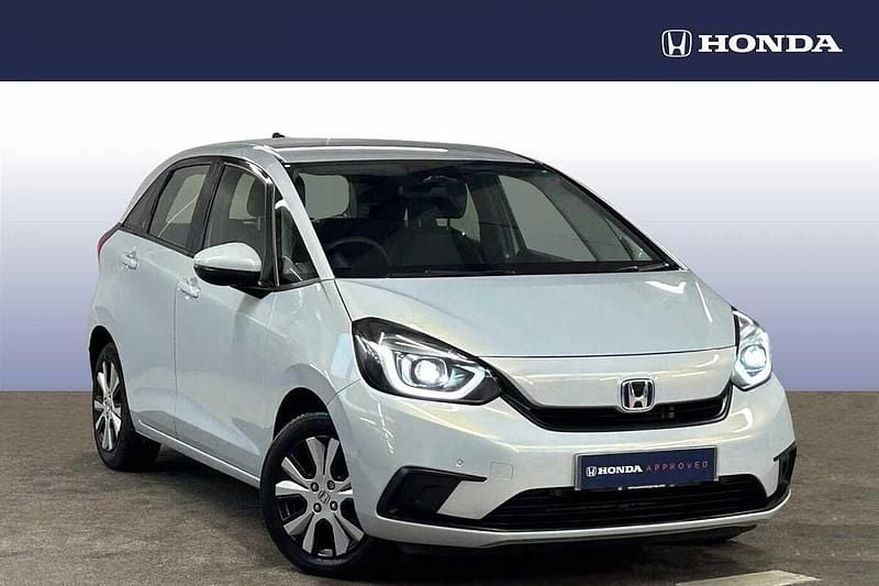 White Used 2020 Honda Jazz Hybrid Hatchback | £13,765 (Good price) - Image 1/4