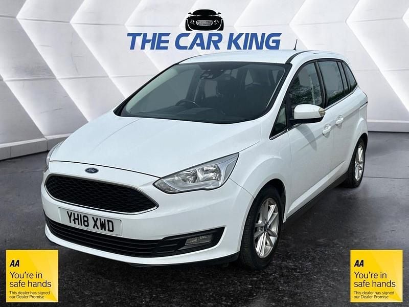 Usado Ford Grand C-Max Zetec 120 HP (88 kW) 2018 Branco Monovolume