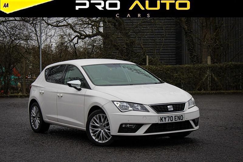 Used Seat Leon SE Dynamic 2020 White Hatchback