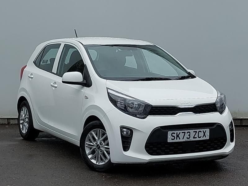 White Used 2023 Kia Picanto Hatchback | £12,498 (Good price) - Image 1/4