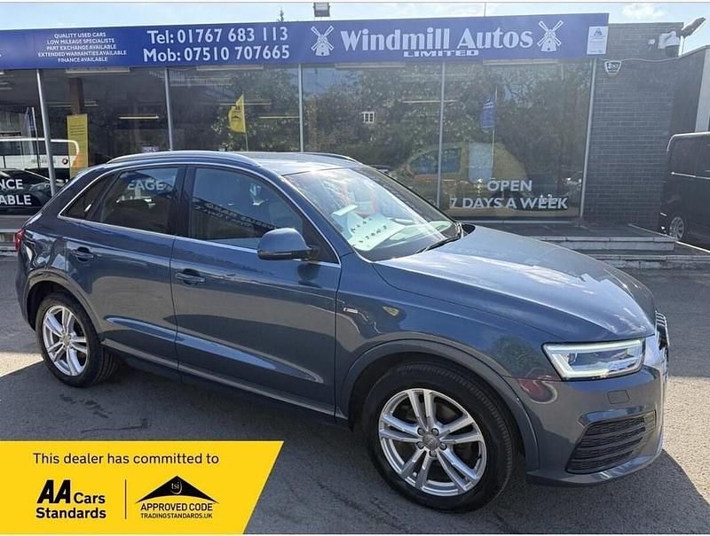 Blue Used 2016 Audi Q3 S-Line SUV | £10,950 (Fair price) - Image 1/4