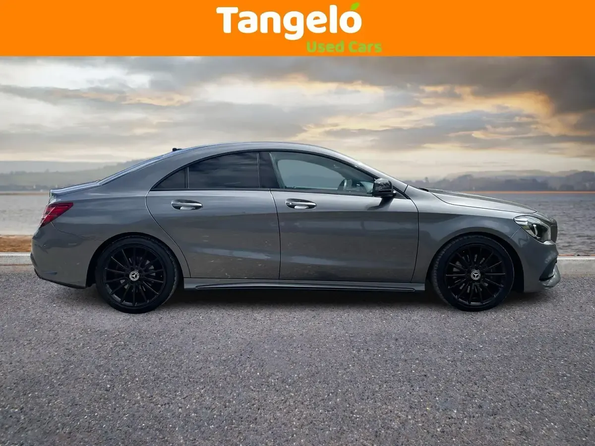 Used Mercedes CLA220 AMG line 170 HP (125 kW) 2019 Grey Coupe
