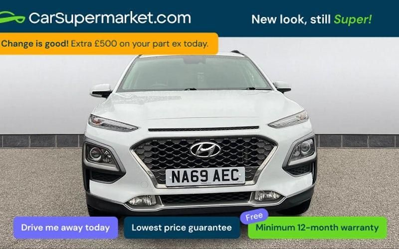 Used Hyundai Kona Premium 120 HP (88 kW) 2019 White SUV