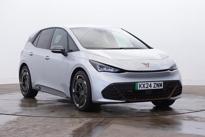 Metallic geyser silver Used 2024 Cupra Born e-Boost Hatchback | £24,590 (Fair price) - Image 1/4
