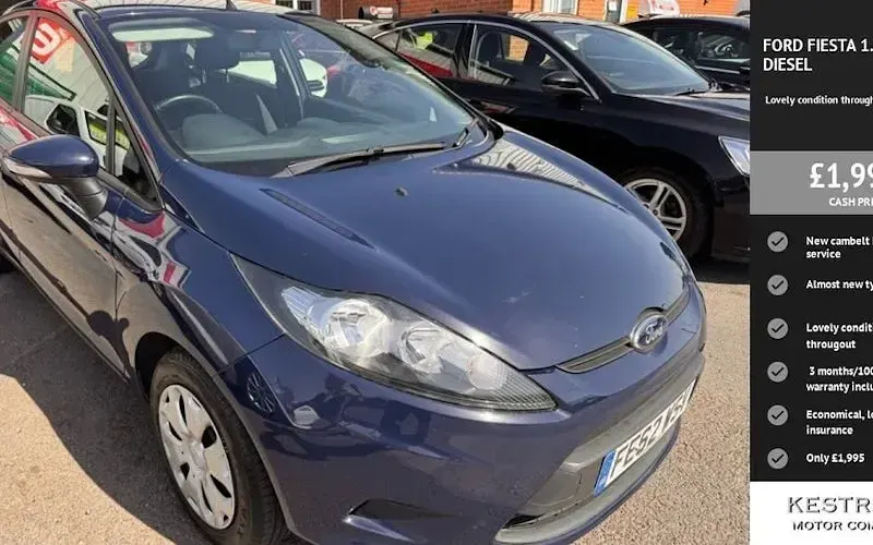 Used Ford Fiesta 70 HP (51 kW) 2012 Hatchback