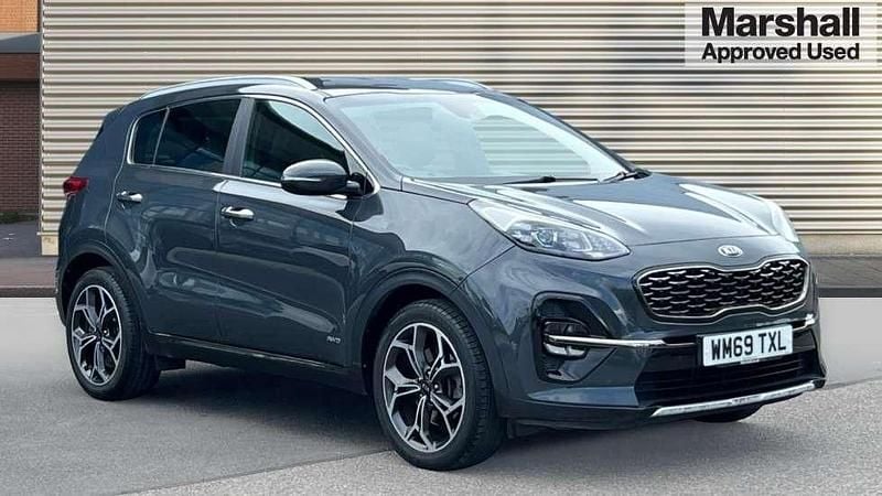 Grey Used 2020 Kia Sportage GT-Line SUV | £17,750 (Fair price) - Image 1/4