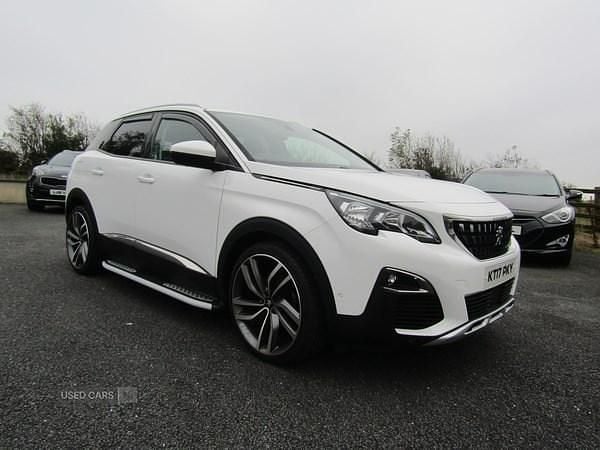 White Used 2017 Peugeot 3008 Allure Hatchback | £8,995 - Image 1/4
