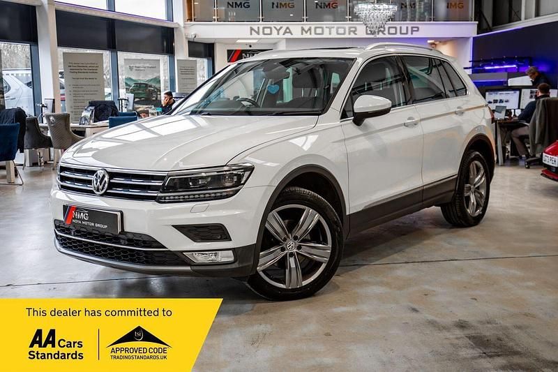Used VW Tiguan SEL 150 HP (110 kW) 2017 White SUV