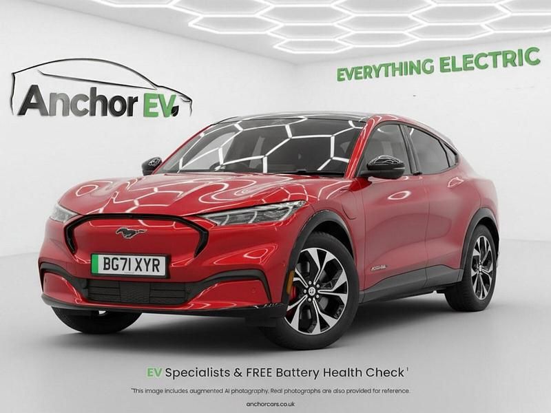 Used Ford Mustang Extended Range 351 HP (258 kW) 2021 Red Hatchback