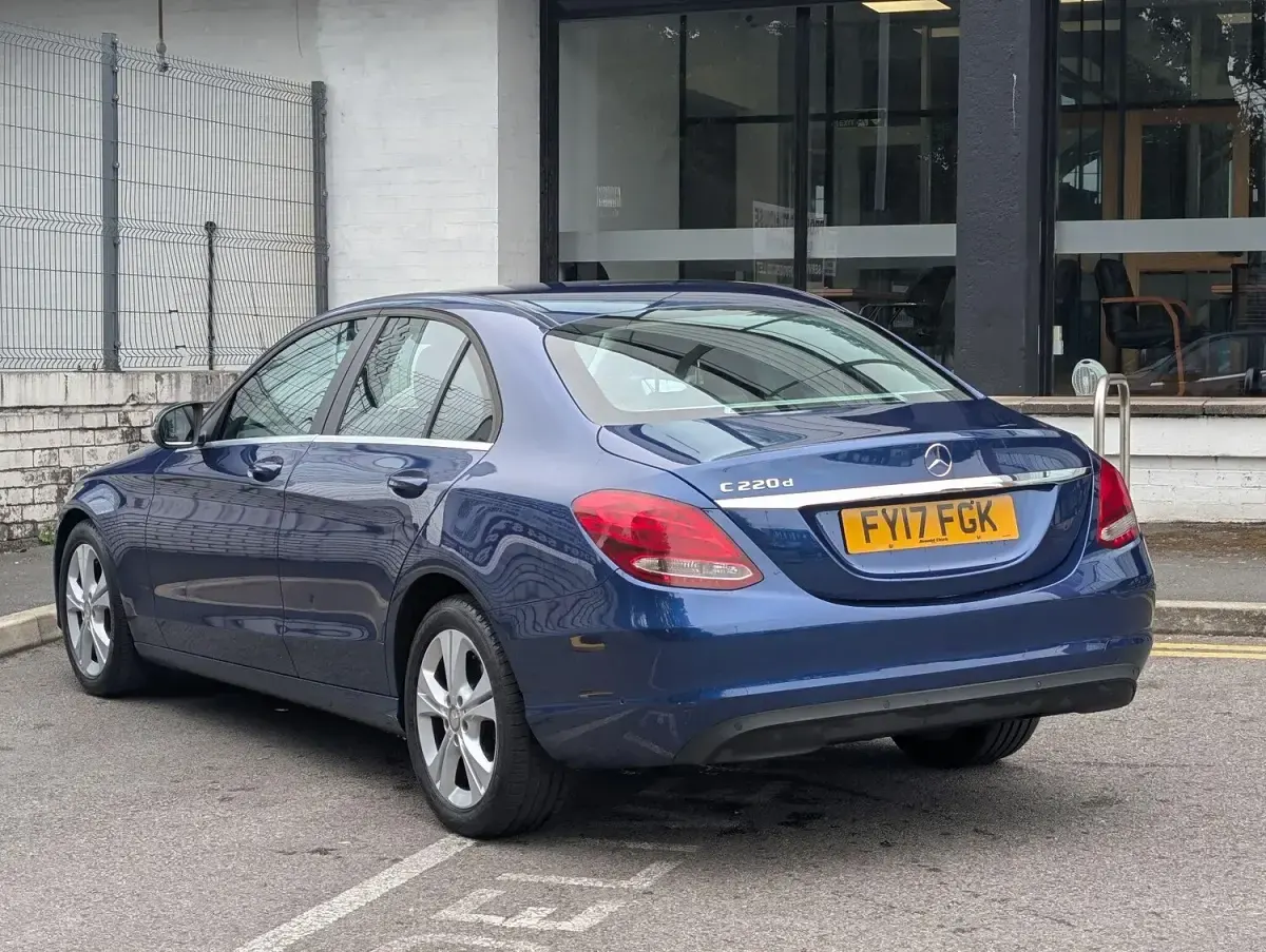Used Mercedes C220 Executive 2017 Blue Sedan