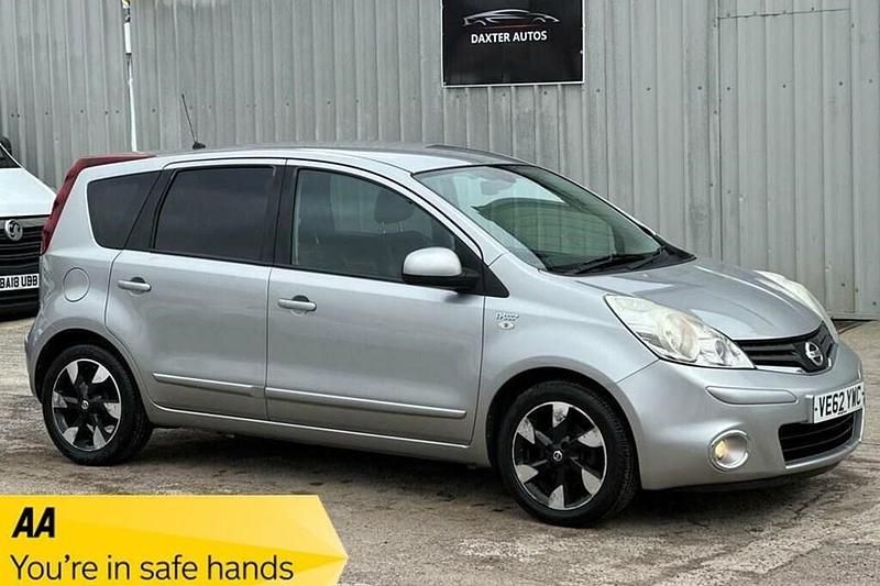 Used Nissan Note N-TEC 88 HP (64 kW) 2013 Silver Hatchback