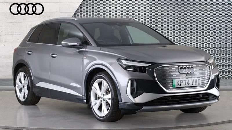 Grey Used 2024 Audi Q4 e-tron S-Line SUV | £32,435 (Super price) - Image 1/4
