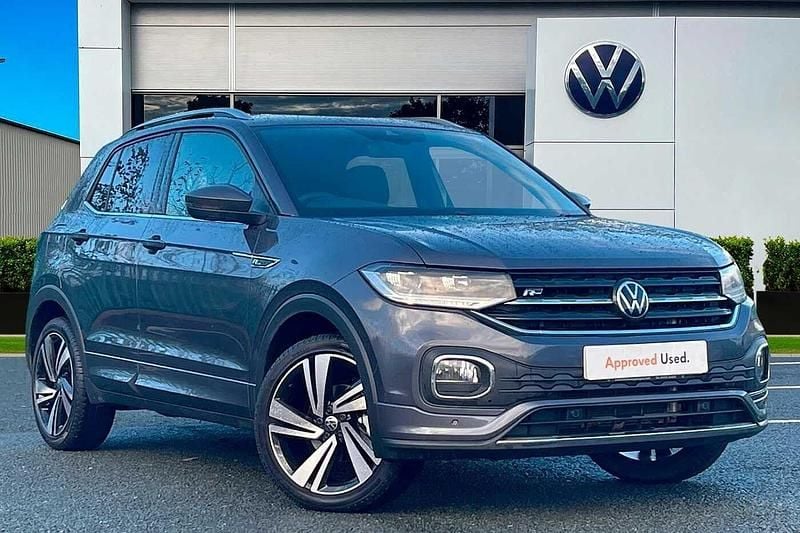 Grey Used 2022 VW T-Cross R-line SUV | £16,788 (Fair price) - Image 1/4