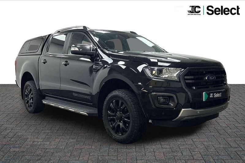 Black Used 2023 Ford Ranger Wildtrack Pickup | £24,360 (Super price) - Image 1/4