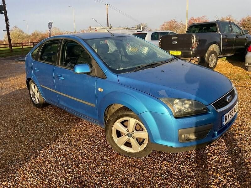 Used Ford Focus Zetec 2006 Blue Hatchback