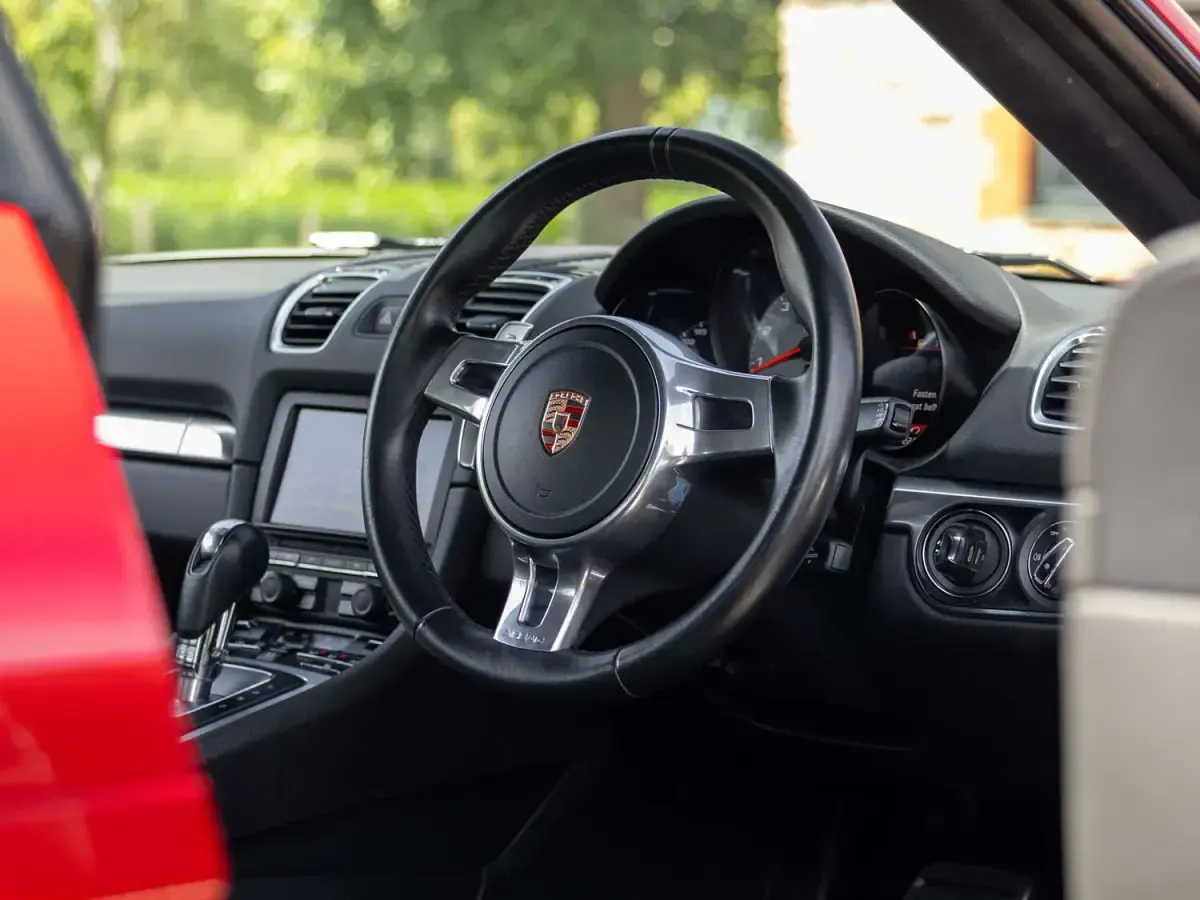Used Porsche Cayman S 2015 Red Coupe