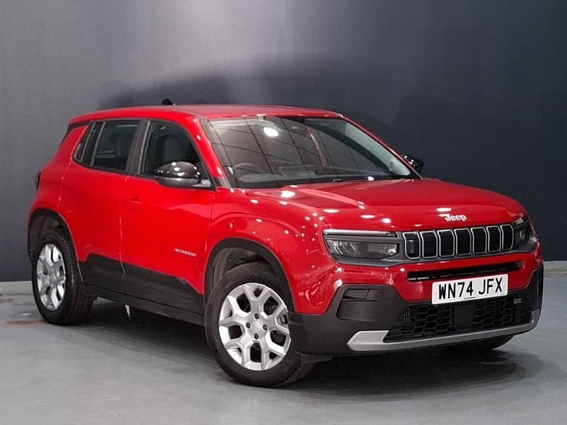 Red Used 2024 Jeep Avenger Altitude SUV | £18,298 (A bit pricey) - Image 1/4