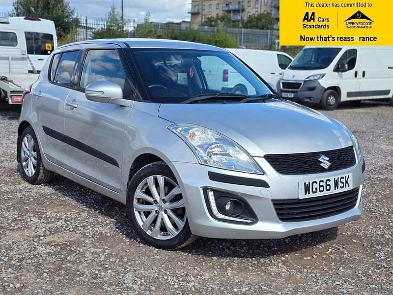 Silver Used 2017 Suzuki Swift SZ4 Hatchback | £10,488 (Fair price) - Image 1/4