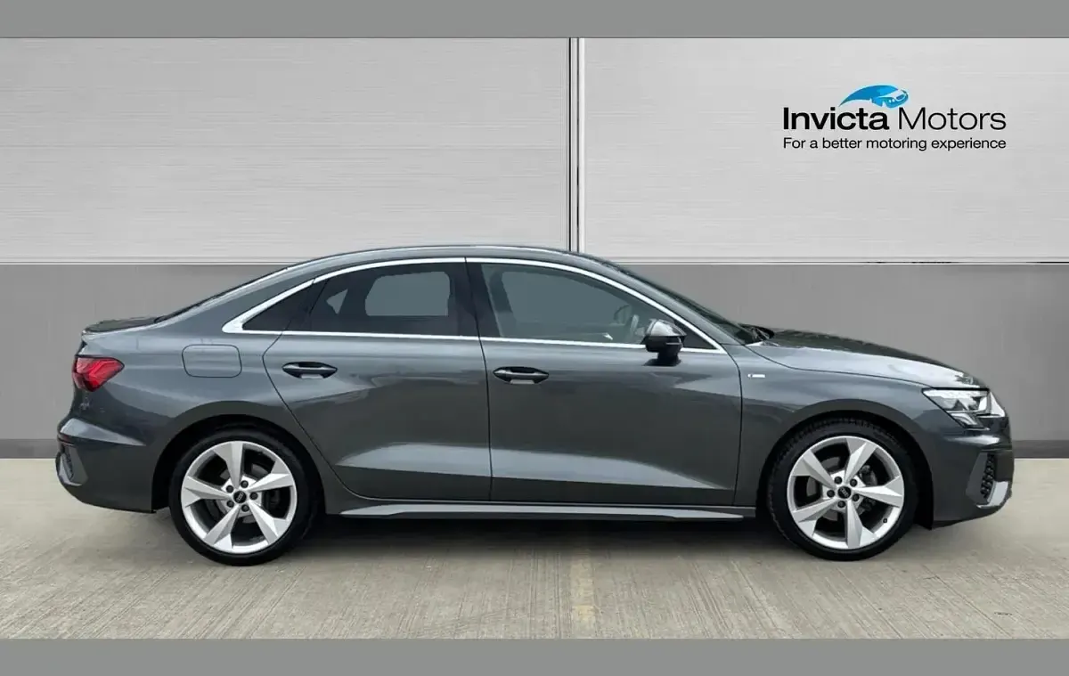 Used Audi A3 S-Line 150 HP (110 kW) 2022 Grey Sedan