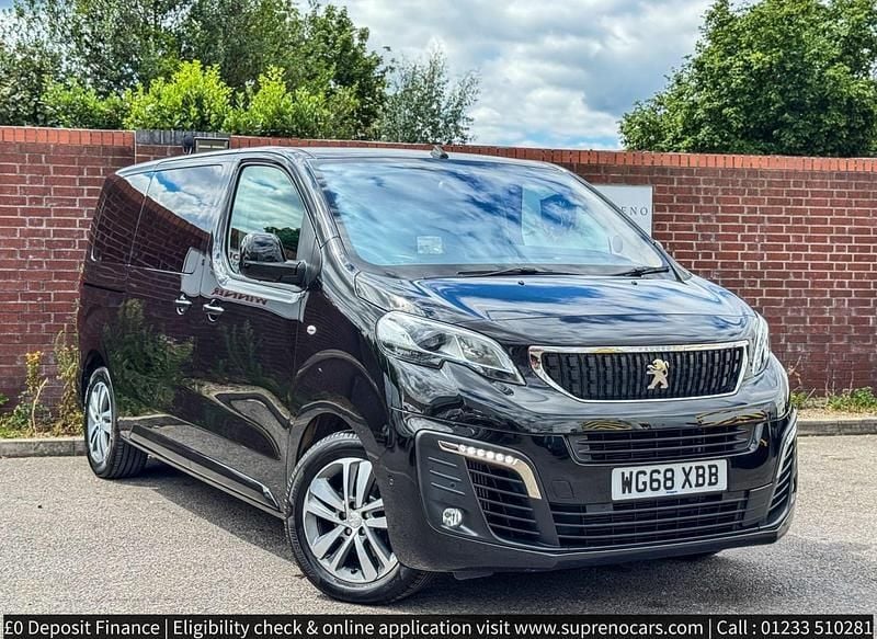 Black Used 2019 Peugeot Traveller Allure MPV | £26,499 (Fair price) - Image 1/4