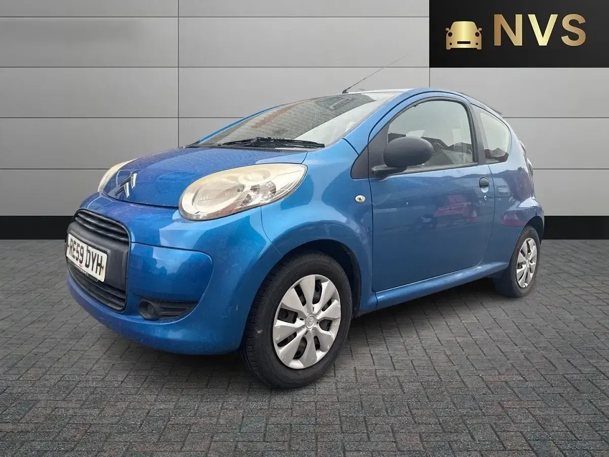 Used Citroën C1 68 HP (50 kW) 2009 Blue Hatchback