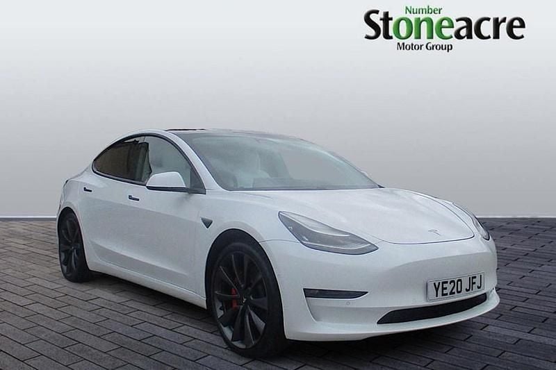 Used 2020 Tesla Model 3 Performance Sedan | £18,995 (A bit pricey) - Image 1/1