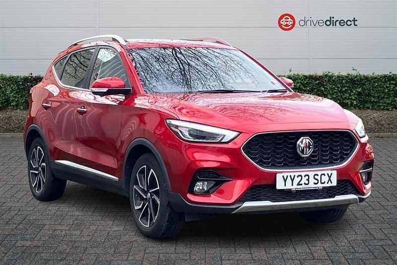 Used MG ZS Exclusive 111 HP (81 kW) 2023 Red SUV