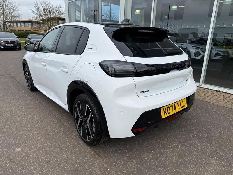 Used Peugeot 208 GT 99 HP (72 kW) 2025 White Hatchback