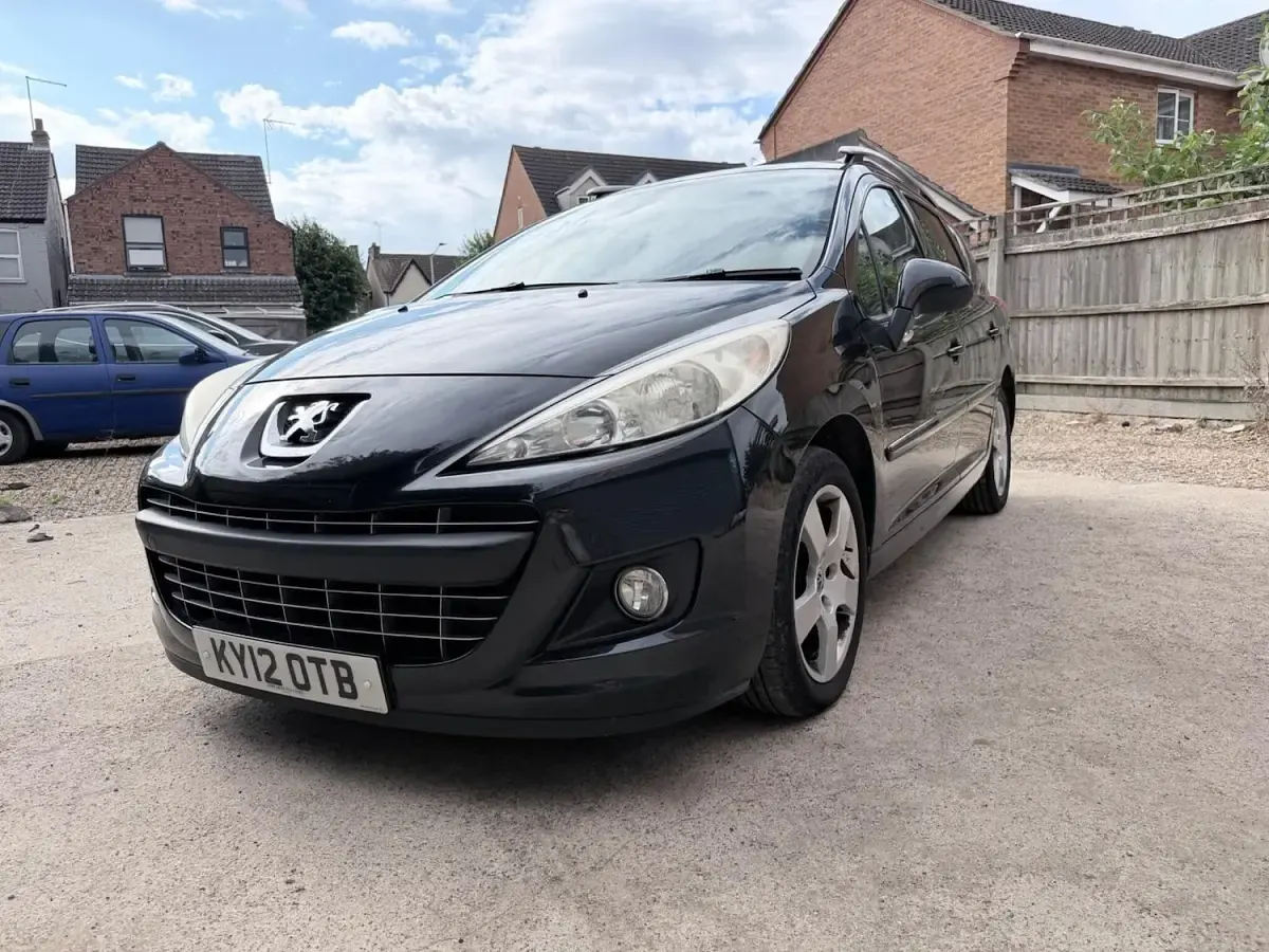 Used Peugeot 207 Allure 120 HP (88 kW) 2012 Black Estate