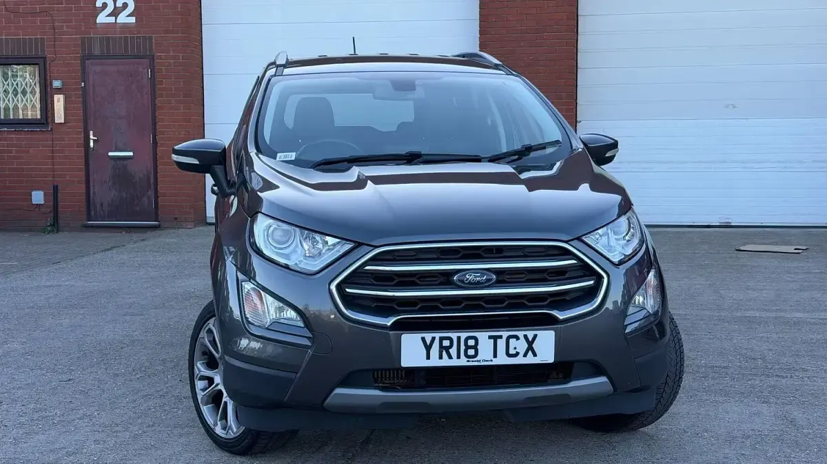 Used Ford Ecosport Titanium 125 HP (91 kW) 2018 Grey SUV
