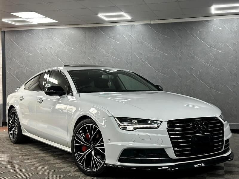 Used Audi A7 S-Line 2017 White Hatchback