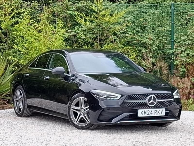 Black Used 2024 Mercedes CLA180 Executive Sedan | £27,498 (Fair price) - Image 1/4