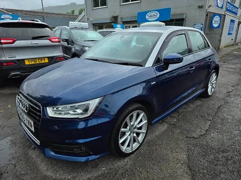 Used Audi A1 Sportback S-Line 2015 Blue Hatchback