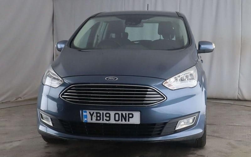 Used Ford Grand C-Max Titanium 150 HP (110 kW) 2019 Blue MPV
