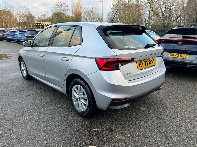Used Skoda Fabia Comfort 110 HP (80 kW) 2022 Silver Hatchback