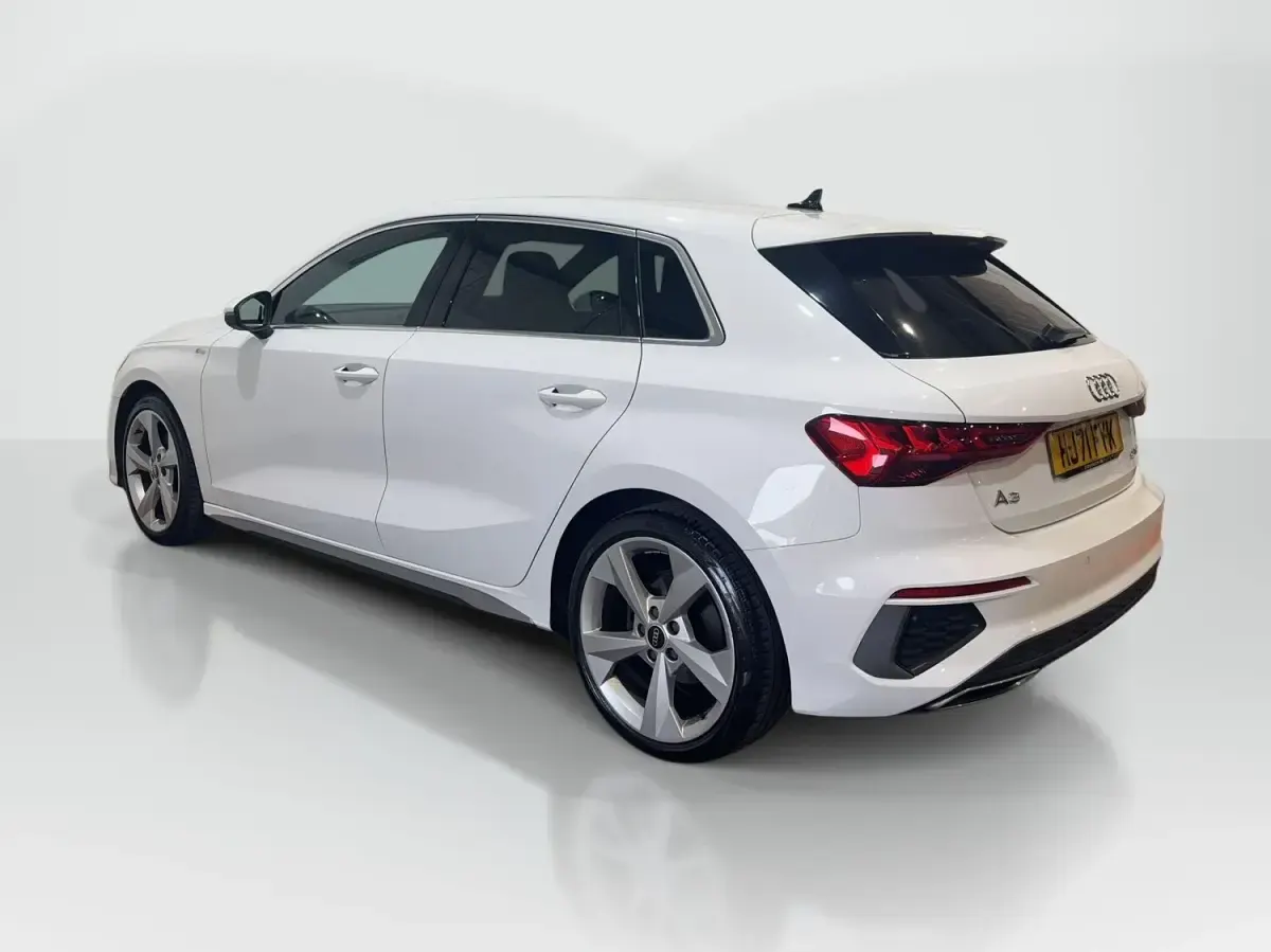 Used Audi A3 Sportback S-Line 2021 White Hatchback