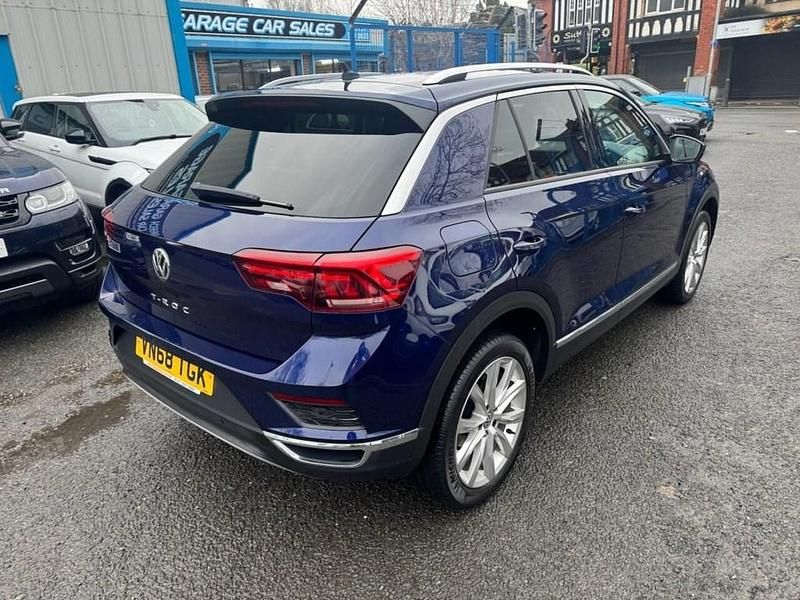 Used VW T-Roc SEL 115 HP (84 kW) 2018 Blue SUV