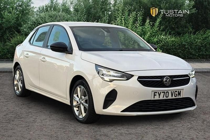 Used Vauxhall Corsa S 100 HP (73 kW) 2020 White Hatchback