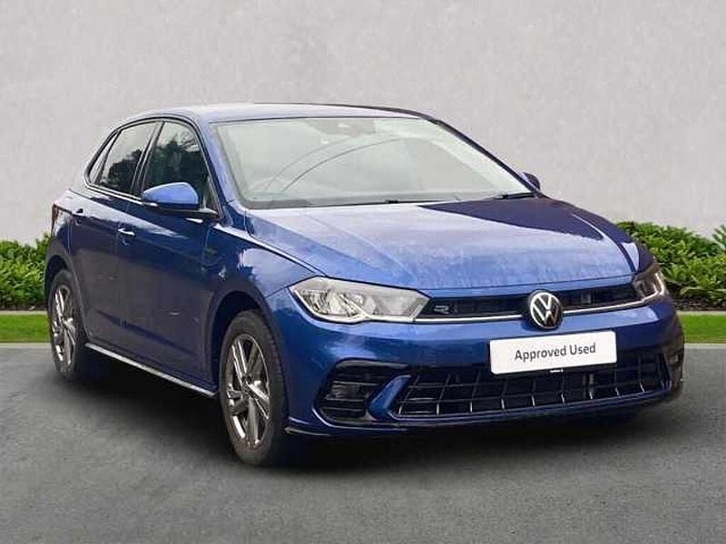 Blue Used 2023 VW Polo R-line Hatchback | £21,081 (A bit pricey) - Image 1/4