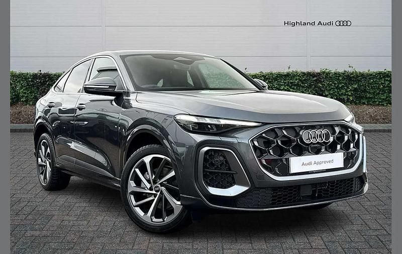 Grey New 2025 Audi Q5 Sportback S-Line SUV | £53,485 (Super price) - Image 1/4