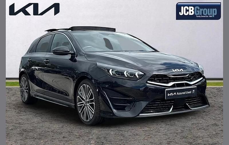 Black Used 2025 Kia Ceed GT-Line S Hatchback | £25,995 (Expensive) - Image 1/4