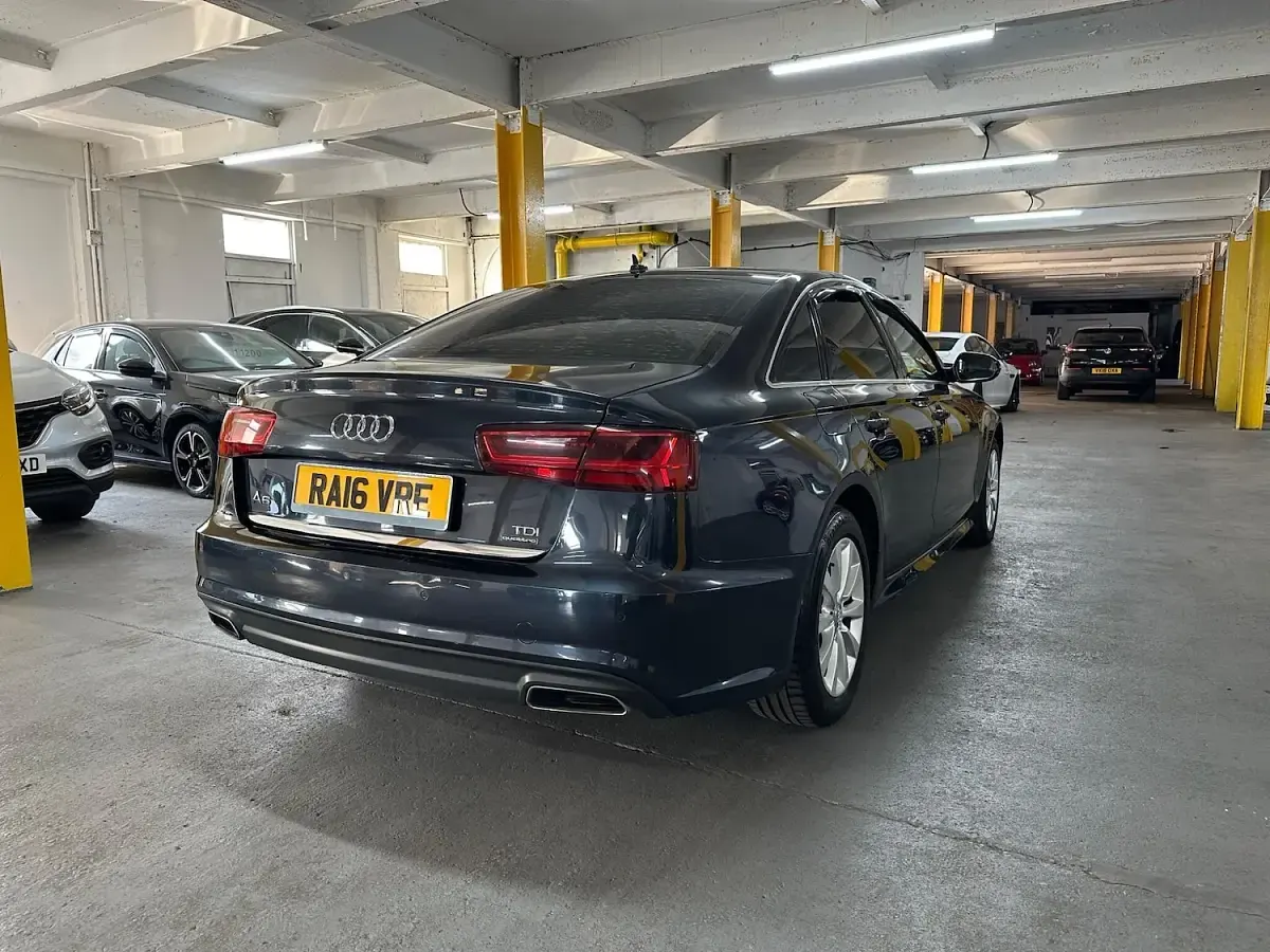 Used Audi A6 Performance 272 HP (200 kW) 2016 Blue Sedan