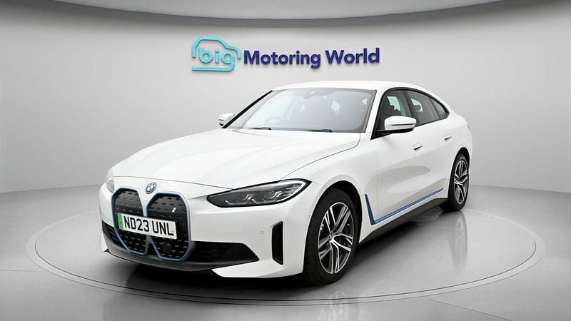 Used BMW i4 Sport Line 250 kW (340 HP) 2023 White Sedan