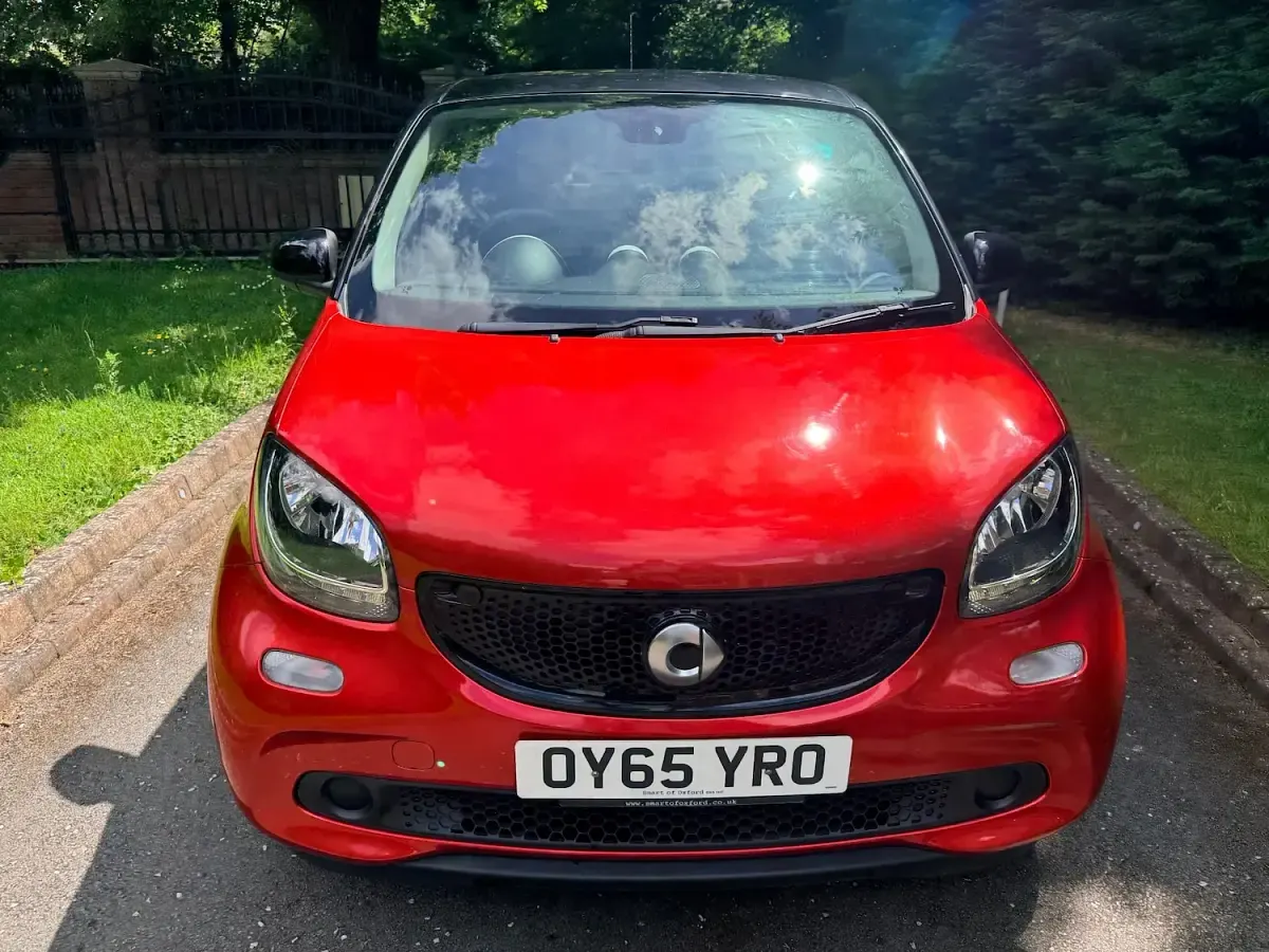 Used Smart ForFour Passion 71 HP (52 kW) 2015 Red Hatchback