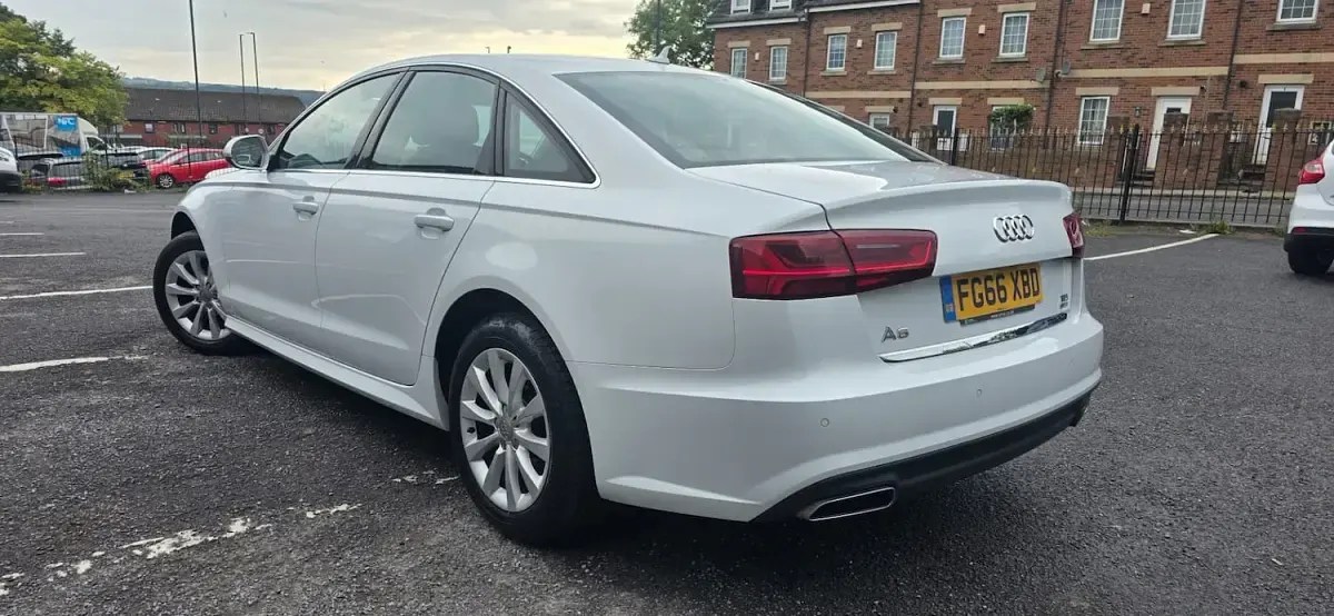 Used Audi A6 2016 White Sedan