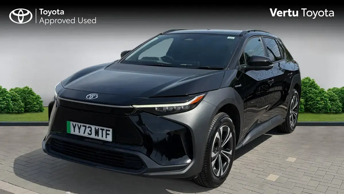 Used Toyota bZ4X 150 kW (204 HP) 2023 Astral black (solid paint) SUV