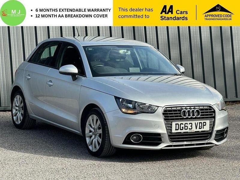 Silver Used 2013 Audi A1 Sportback Sport Hatchback | £9,350 (Fair price) - Image 1/2