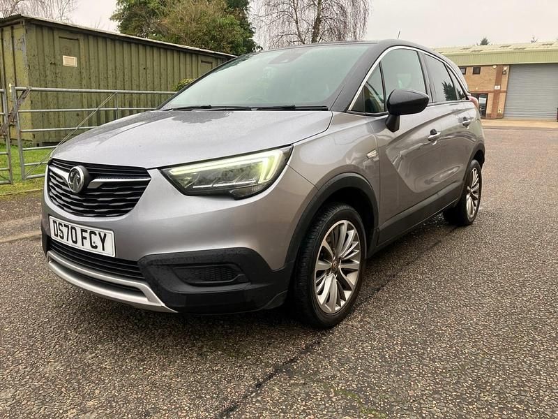 Used Vauxhall Crossland X SRi 110 HP (80 kW) 2020 Grey SUV