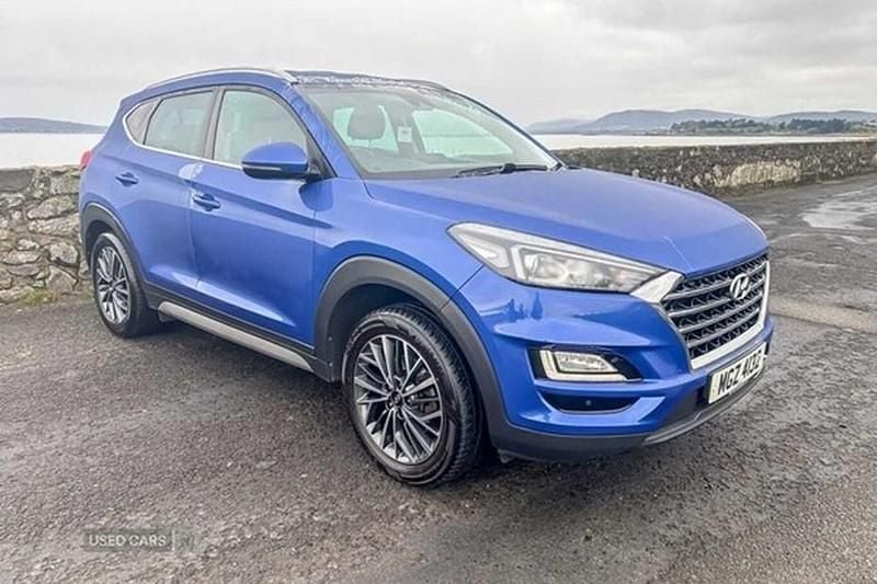 Blue Used 2019 Hyundai Tucson Premium SUV | £13,795 (Fair price) - Image 1/1